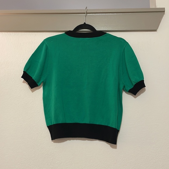 Queen of Sparkles Dallas Stars Short Sleeve Sweater SZ XS NWOT - Picture 2 of 5